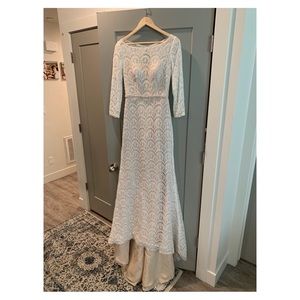 Oleg Cassini Wedding Dress.
